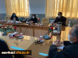 دومین جلسه شورای مدیریت نظارت و ارزیابی و توسعه منابع استان مرکزی در سالن کنفرانس پردیس زینب کبری (س) برگزار گردید 3