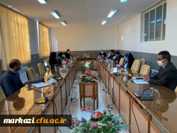 دومین جلسه شورای مدیریت نظارت و ارزیابی و توسعه منابع استان مرکزی در سالن کنفرانس پردیس زینب کبری (س) برگزار گردید 5