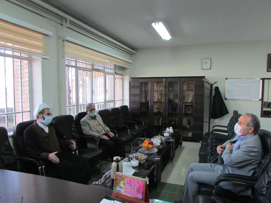 رئیس دفتر نظارت و بازرسی انتخابات استان مرکزی با سرپرست دانشگاه فرهنگیان استان 2