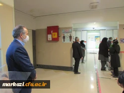 دیدارسرپرست دانشگاه فرهنگیان  با پرستاران بیمارستان آیت الله خوانساری به مناسبت بزرگداشت مقام پرستار 3