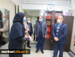 دیدارسرپرست دانشگاه فرهنگیان  با پرستاران بیمارستان آیت الله خوانساری به مناسبت بزرگداشت مقام پرستار 5