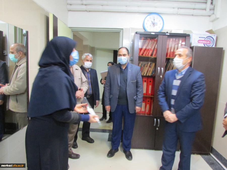 دیدارسرپرست دانشگاه فرهنگیان  با پرستاران بیمارستان آیت الله خوانساری به مناسبت بزرگداشت مقام پرستار 5