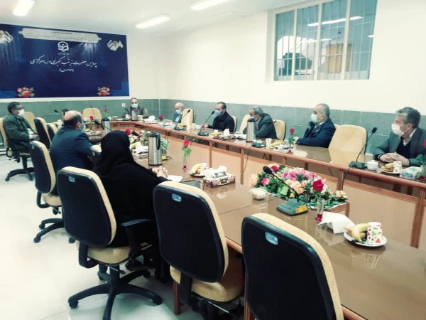 نهمین جلسه هیات امنای بنیاد خیّرین استان مرکزی حامی دانشگاه فرهنگیان برگزار شد 3