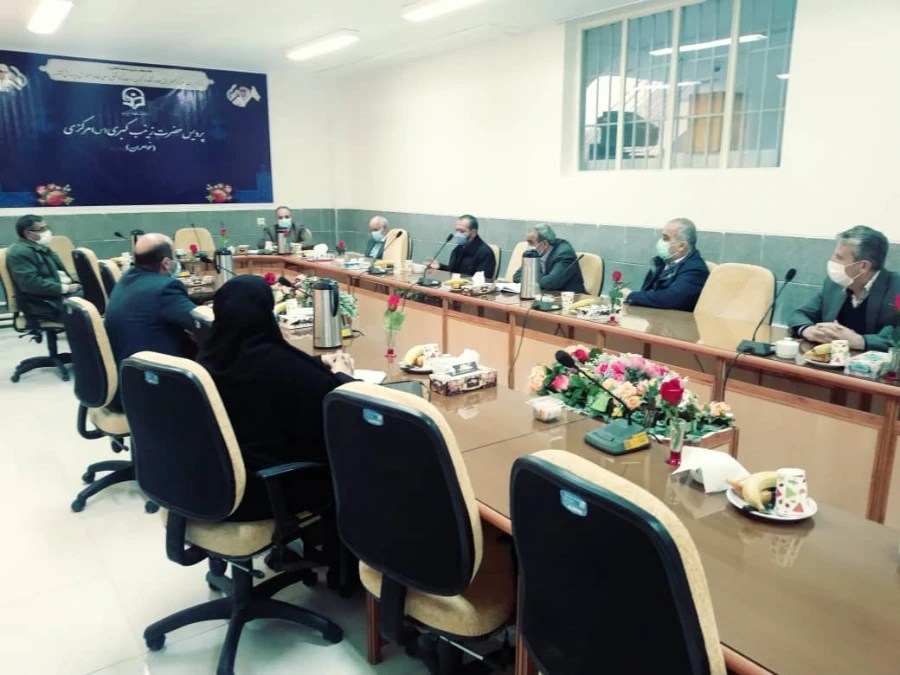 نهمین جلسه هیات امنای بنیاد خیّرین استان مرکزی حامی دانشگاه فرهنگیان برگزار شد 3