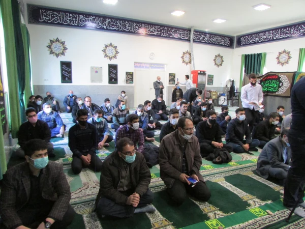 مراسم عزاداری شهادت حضرت فاطمه زهرا (س) در دانشگاه فرهنگیان استان مرکزی برگزار شد 2