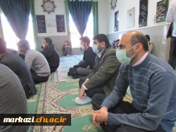 مراسم عزاداری شهادت حضرت فاطمه زهرا (س) در دانشگاه فرهنگیان استان مرکزی برگزار شد 7