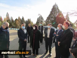 بازدید معاون برنامه ریزی و امور مشارکت های مردمی سازمان نوسازی مدارس کشور از پردیس حضرت زینب کبری اراک 3