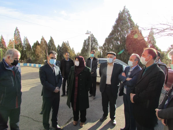 بازدید معاون برنامه ریزی و امور مشارکت های مردمی سازمان نوسازی مدارس کشور از پردیس حضرت زینب کبری اراک 3