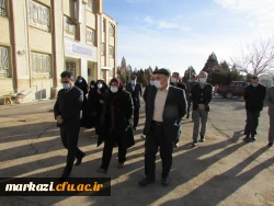 بازدید معاون برنامه ریزی و امور مشارکت های مردمی سازمان نوسازی مدارس کشور از پردیس حضرت زینب کبری اراک 4