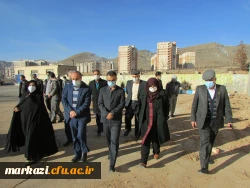 بازدید معاون برنامه ریزی و امور مشارکت های مردمی سازمان نوسازی مدارس کشور از پردیس حضرت زینب کبری اراک 7