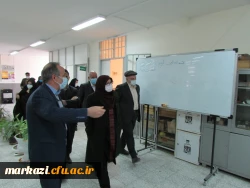 بازدید معاون برنامه ریزی و امور مشارکت های مردمی سازمان نوسازی مدارس کشور از پردیس حضرت زینب کبری اراک 8