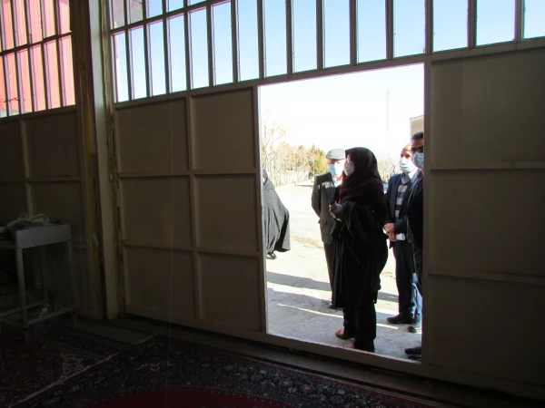 بازدید معاون برنامه ریزی و امور مشارکت های مردمی سازمان نوسازی مدارس کشور از پردیس حضرت زینب کبری اراک 12