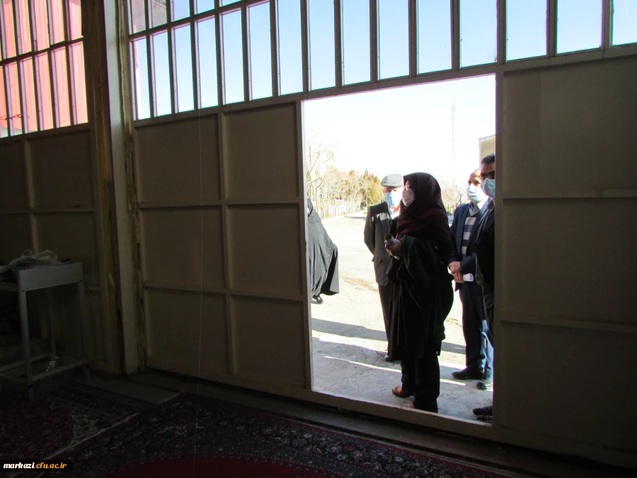 بازدید معاون برنامه ریزی و امور مشارکت های مردمی سازمان نوسازی مدارس کشور از پردیس حضرت زینب کبری اراک 12