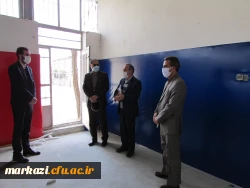 بازدید مدیر کل  رفاه و پشتیبانی سازمان مرکزی از پردیس های دانشگاه فرهنگیان  استان مرکزی  3