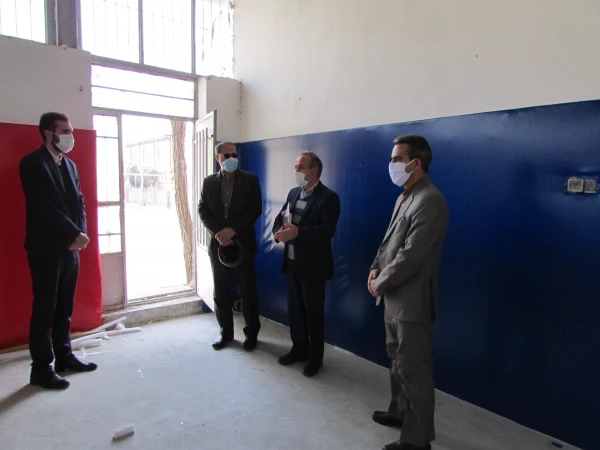 بازدید مدیر کل  رفاه و پشتیبانی سازمان مرکزی از پردیس های دانشگاه فرهنگیان  استان مرکزی  3