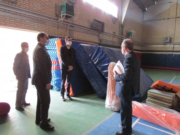 بازدید مدیر کل  رفاه و پشتیبانی سازمان مرکزی از پردیس های دانشگاه فرهنگیان  استان مرکزی  4