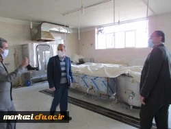 بازدید مدیر کل  رفاه و پشتیبانی سازمان مرکزی از پردیس های دانشگاه فرهنگیان  استان مرکزی  5