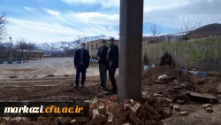 بازدید مدیر کل  رفاه و پشتیبانی سازمان مرکزی از پردیس های دانشگاه فرهنگیان  استان مرکزی  7