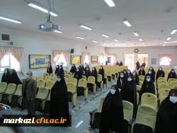 مراسم آیین استقبال از دانشجویان ورودی1399 و شروع رسمی ترم تحصیلی در پردیس حضرت زینب کبری برگزار شد 3