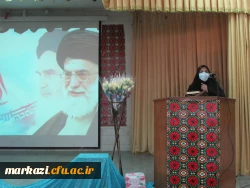 مراسم آیین استقبال از دانشجویان ورودی1399 و شروع رسمی ترم تحصیلی در پردیس حضرت زینب کبری برگزار شد 6