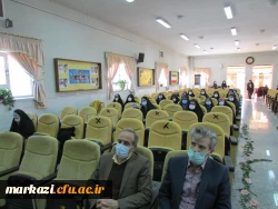 مراسم آیین استقبال از دانشجویان ورودی1399 و شروع رسمی ترم تحصیلی در پردیس حضرت زینب کبری برگزار شد 8