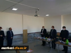 بازدید سرپرست دانشگاه فرهنگیان استان مرکزی از روند مصاحبه داوطلبین آزمون استخدامی 5