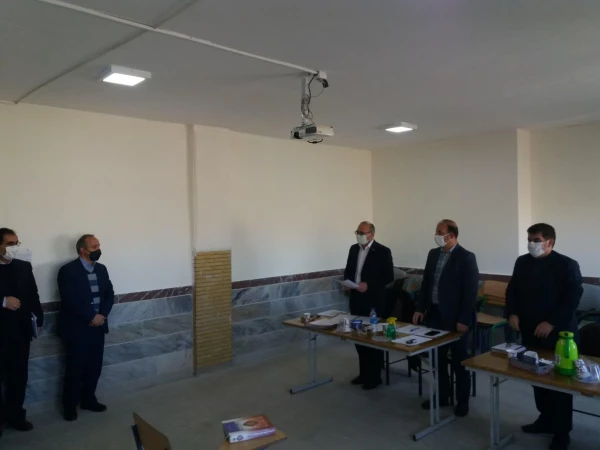 بازدید سرپرست دانشگاه فرهنگیان استان مرکزی از روند مصاحبه داوطلبین آزمون استخدامی 5