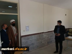 بازدید سرپرست دانشگاه فرهنگیان استان مرکزی از روند مصاحبه داوطلبین آزمون استخدامی 6