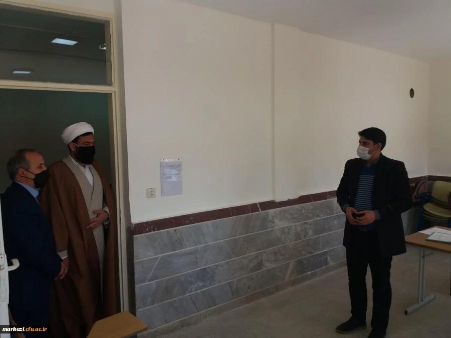 بازدید سرپرست دانشگاه فرهنگیان استان مرکزی از روند مصاحبه داوطلبین آزمون استخدامی 6