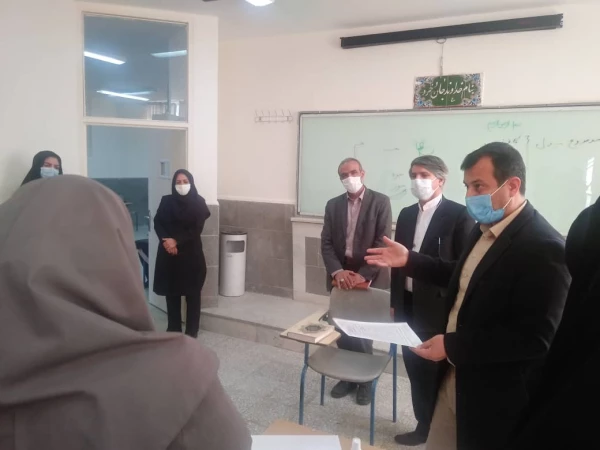  معاون مدیرکل آموزش و پرورش استان از روند برگزاری مصاحبه پذیرفته شدگان آزمون استخدامی بازدید کرد 5