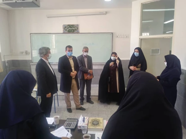  معاون مدیرکل آموزش و پرورش استان از روند برگزاری مصاحبه پذیرفته شدگان آزمون استخدامی بازدید کرد 6