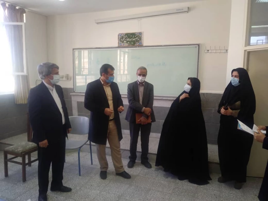  معاون مدیرکل آموزش و پرورش استان از روند برگزاری مصاحبه پذیرفته شدگان آزمون استخدامی بازدید کرد 8