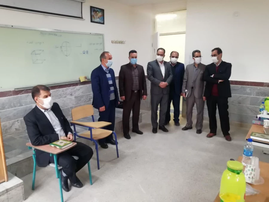 بازدید مدیرکل آموزش و پرورش استان مرکزی از فرآیند مصاحبه آزمون استخدامی سال99 4