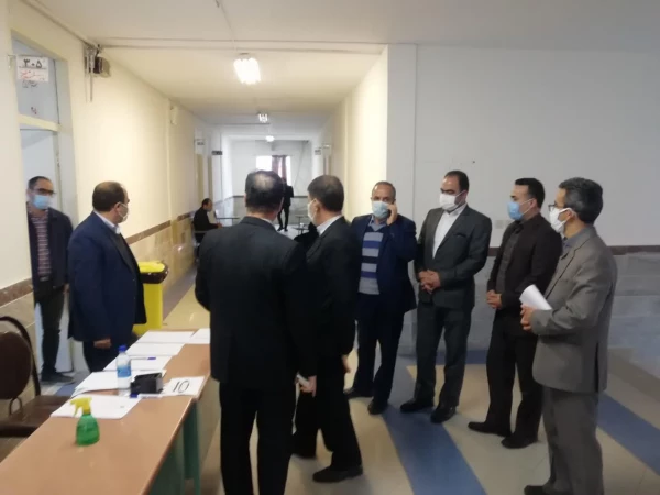 بازدید مدیرکل آموزش و پرورش استان مرکزی از فرآیند مصاحبه آزمون استخدامی سال99 10