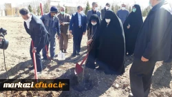 کاشت نهال به مناسبت هفته منابع طبیعی در پردیس حضرت زینب کبری (س) اراک 3