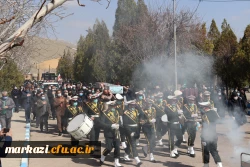 مراسم وداع و تدفین پیکر مطهر شهید گمنام دوران دفاع مقدس در پردیس حضرت زینب کبری(س) استان مرکزی برگزار شد 6