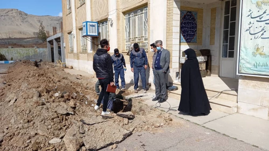 آغاز عملیات اجرای فیبر نوری در پردیس های دانشگاه فرهنگیان استان مرکزی 4