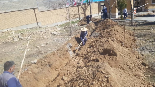 آغاز عملیات اجرای فیبر نوری در پردیس های دانشگاه فرهنگیان استان مرکزی 5