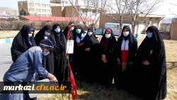 برگزاری مراسم هفتمین روز شهید گمنام در پردیس حضرت زینب کبری(س) برگزار شد 2