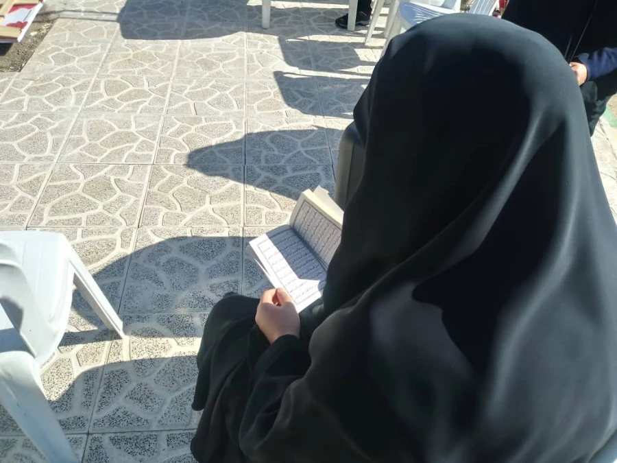 برگزاری مراسم هفتمین روز شهید گمنام در پردیس حضرت زینب کبری(س) برگزار شد 8