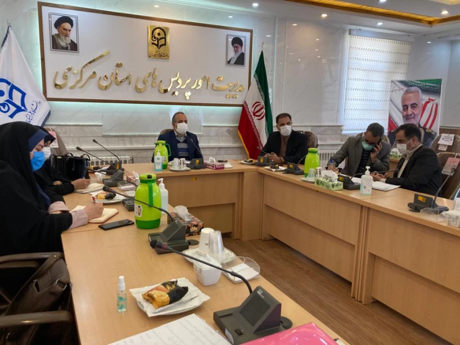 جلسه شورای مدیریت و نظارت دانشگاه فرهنگیان استان مرکزی برگزار شد 5