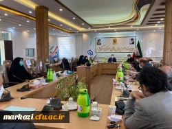 جلسه شورای مدیریت و نظارت دانشگاه فرهنگیان استان مرکزی برگزار شد 7