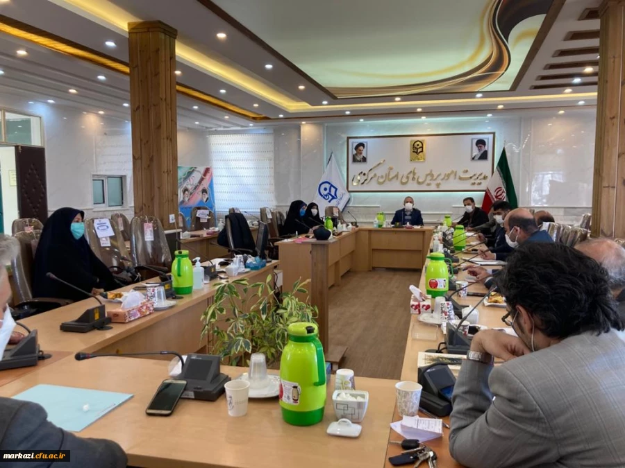 جلسه شورای مدیریت و نظارت دانشگاه فرهنگیان استان مرکزی برگزار شد 7