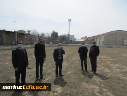 آغاز عملیات خاکبرداری و احداث زمین چمن مصنوعی در پردیس شهید باهنر اراک 6