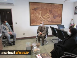 قدردانی مسئولین دانشگاه فرهنگیان از متولیان رفع مشکل آب شرب پردیس حضرت زینب کبری(س) 2