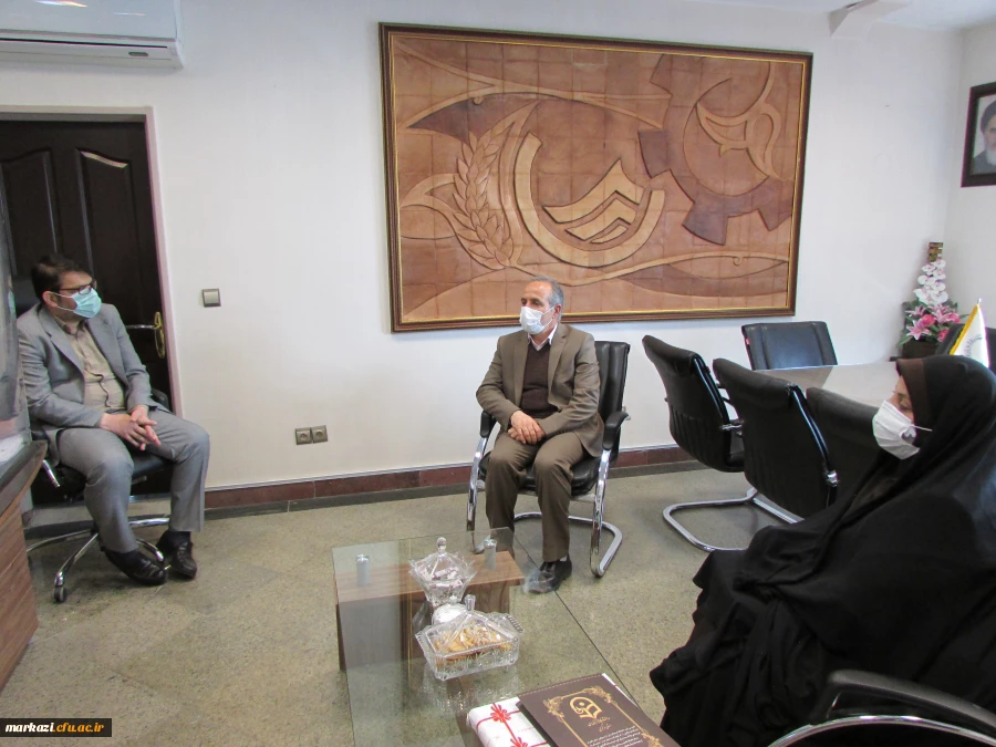 قدردانی مسئولین دانشگاه فرهنگیان از متولیان رفع مشکل آب شرب پردیس حضرت زینب کبری(س) 2