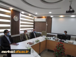 دیدار نوروزی رییس دانشگاه فرهنگیان استان مرکزی با مدیرکل آموزش و پرورش استان 3