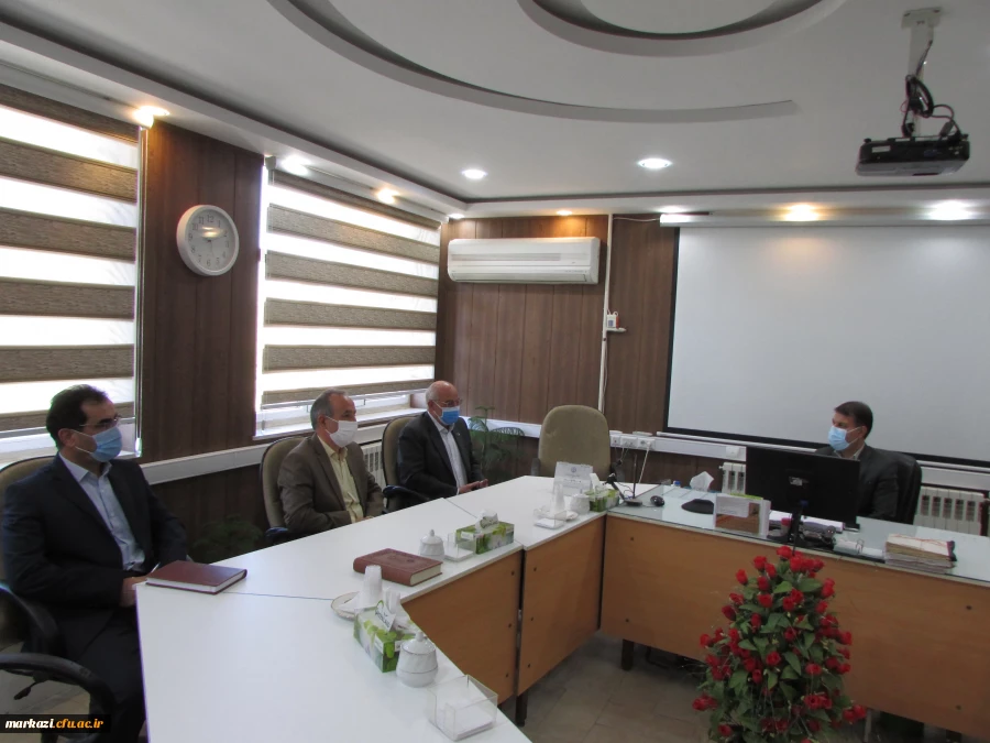 دیدار نوروزی رییس دانشگاه فرهنگیان استان مرکزی با مدیرکل آموزش و پرورش استان 3