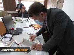 انعقاد تفاهمنامه سه جانبه آموزش و پرورش، دانشگاه فرهنگیان و بسیج دانشجویی استان مرکزی 5