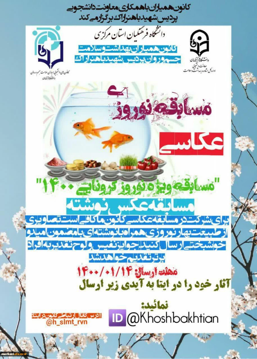 اعلام نتایج مسابقه کشوری عکس نوشته ویژه نوروز کرونایی 1400 3